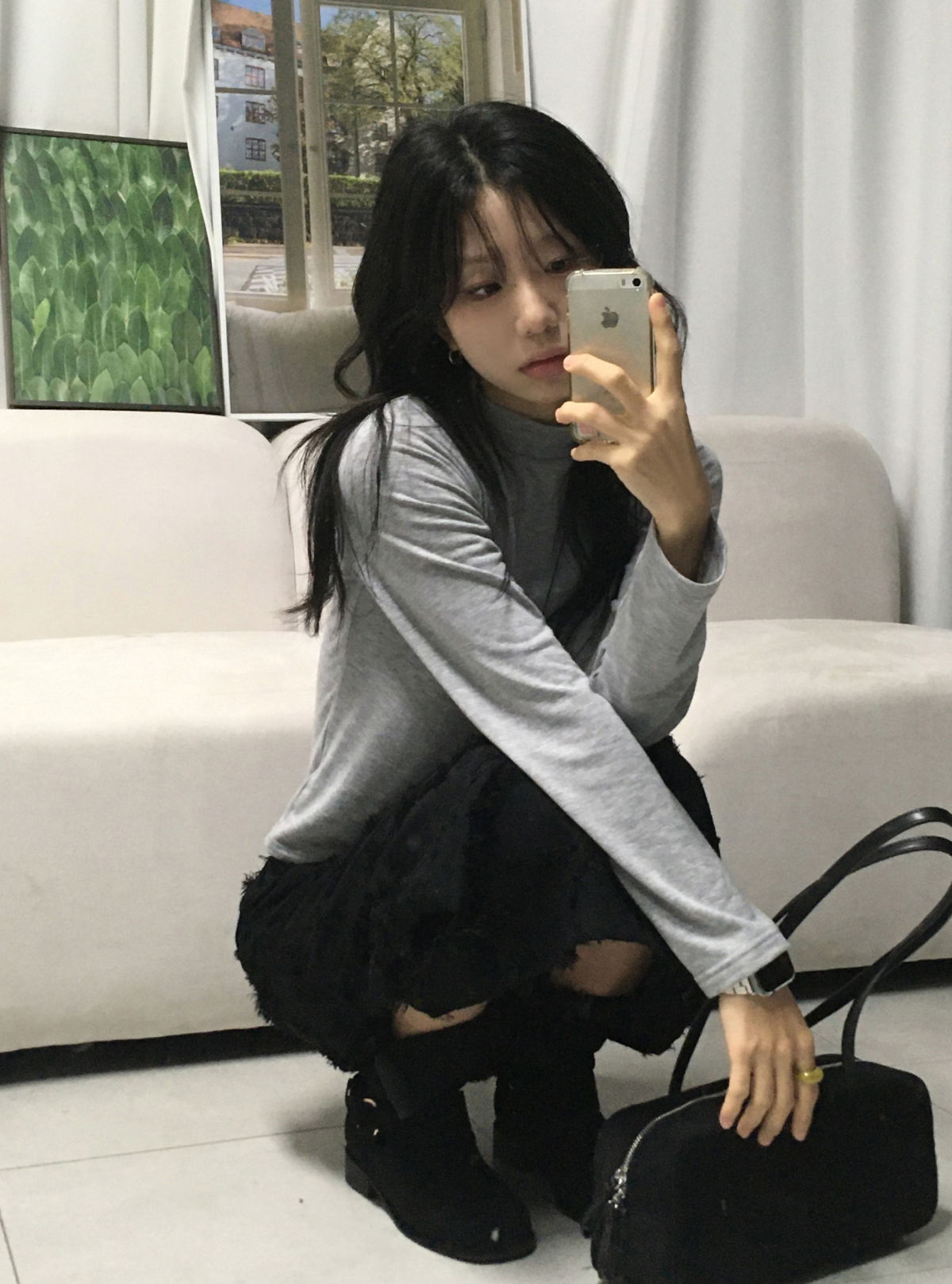 ミニスカート モデル画像-S1L7