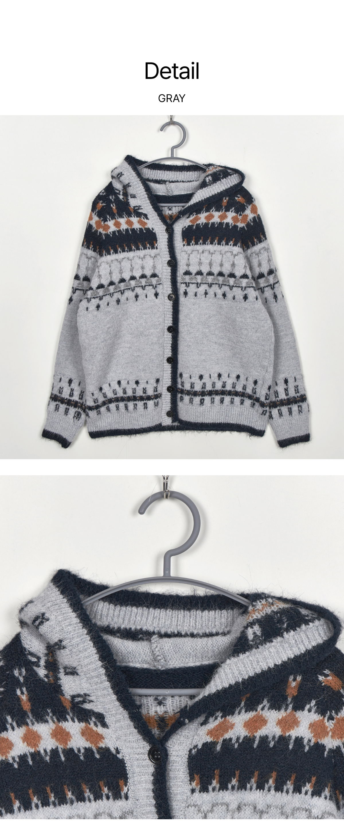 ジャケット グレー 商品カラー画像-S1L5