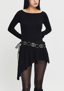 シャインフリルワンピース