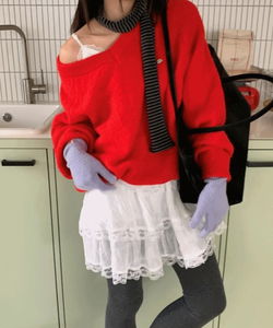 Finley Lace Cancan Bustier Dress Dress Dress 2 Colors Year-End/Christmas/Winter Date Look