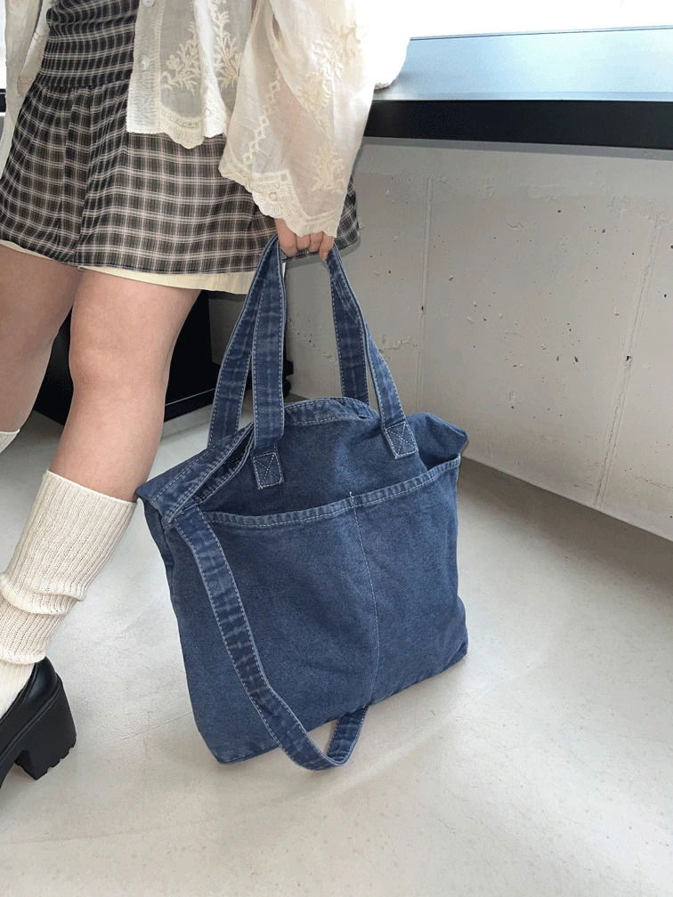 Healing Washed 2way Canvas Bag 帆布包