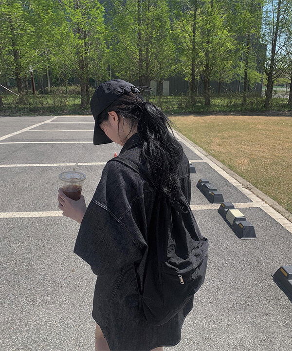 Larry Black Raw Overfit Short Sleeve Shirt