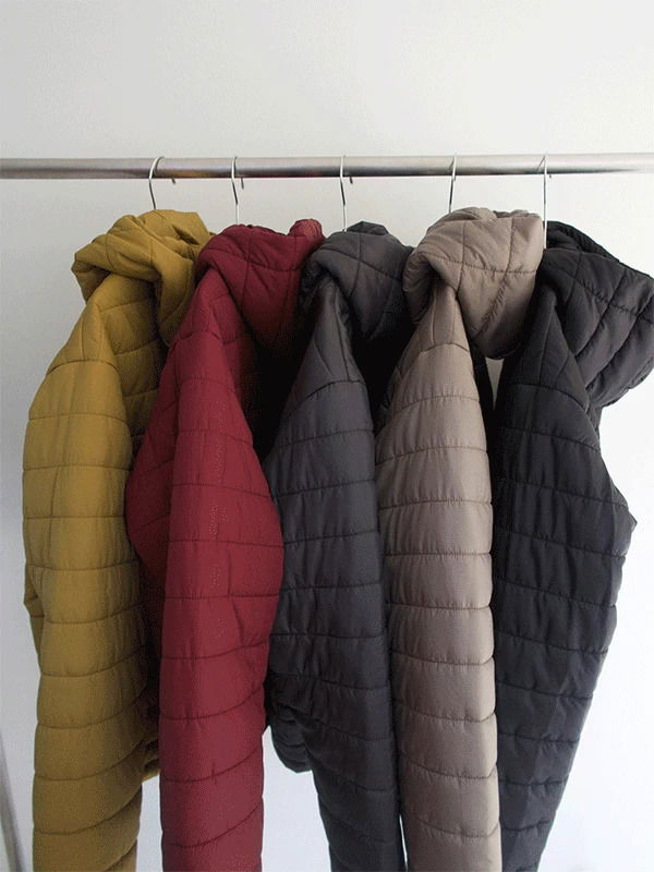 Lightweight Hooded padding (5color)