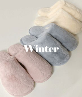 Fluffy fur slippers shoes 涼鞋