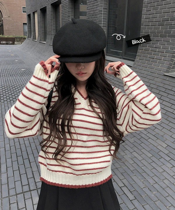 메투 마도로스 울 헌팅캡 (4color)