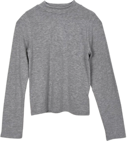 Fleece Half Polo Long Sleeve T-shirt TS074