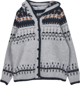 inter Nordic Hood Knit Cardigan CA011