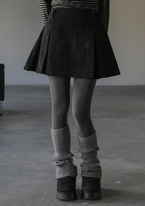 Belle's Velvet Mini Skirt