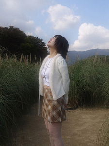 FUR TRIMMING CARDIGAN