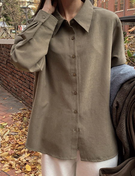 라이키 루즈핏 셔츠 85124