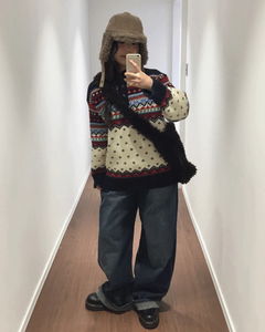 ビビノルディックハーフニット