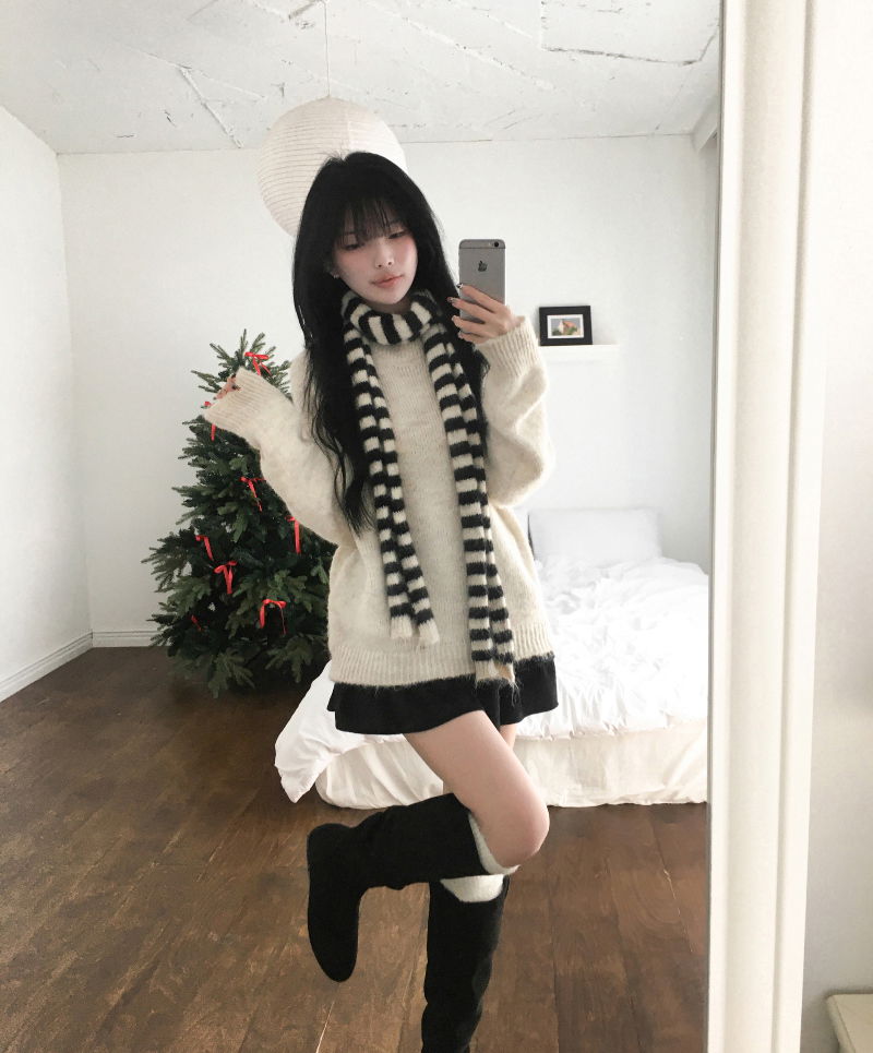 드레스 모델 착용 이미지-S1L11