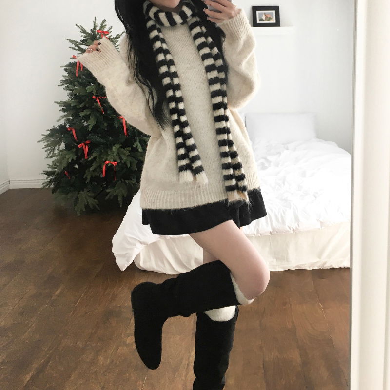 드레스 모델 착용 이미지-S1L12