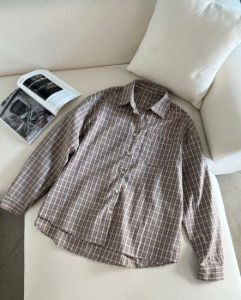 고방 체크 남방