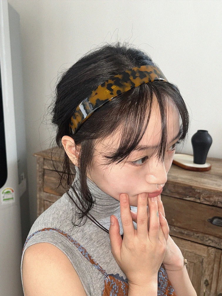 Leopard headband 配饰