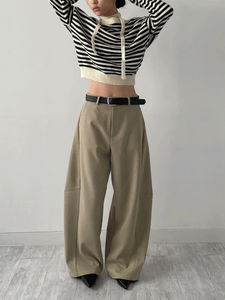 Fritz Balloon Fit Wide Slacks
