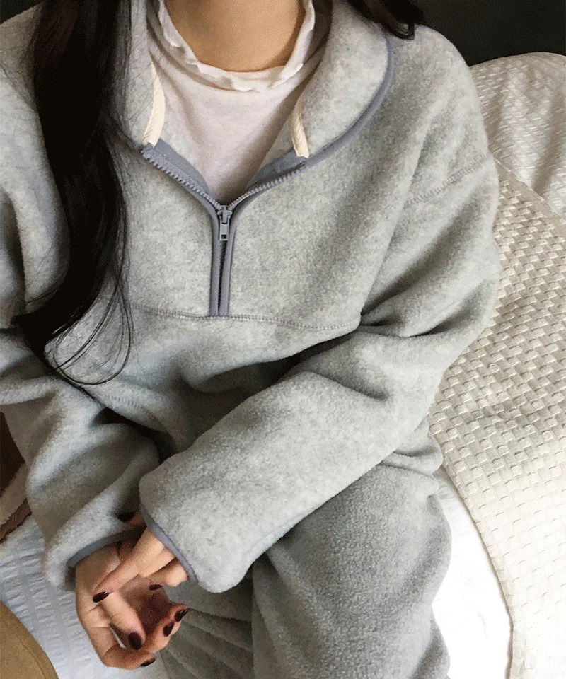 Pound fleece Sweatshirt 拉鍊外套