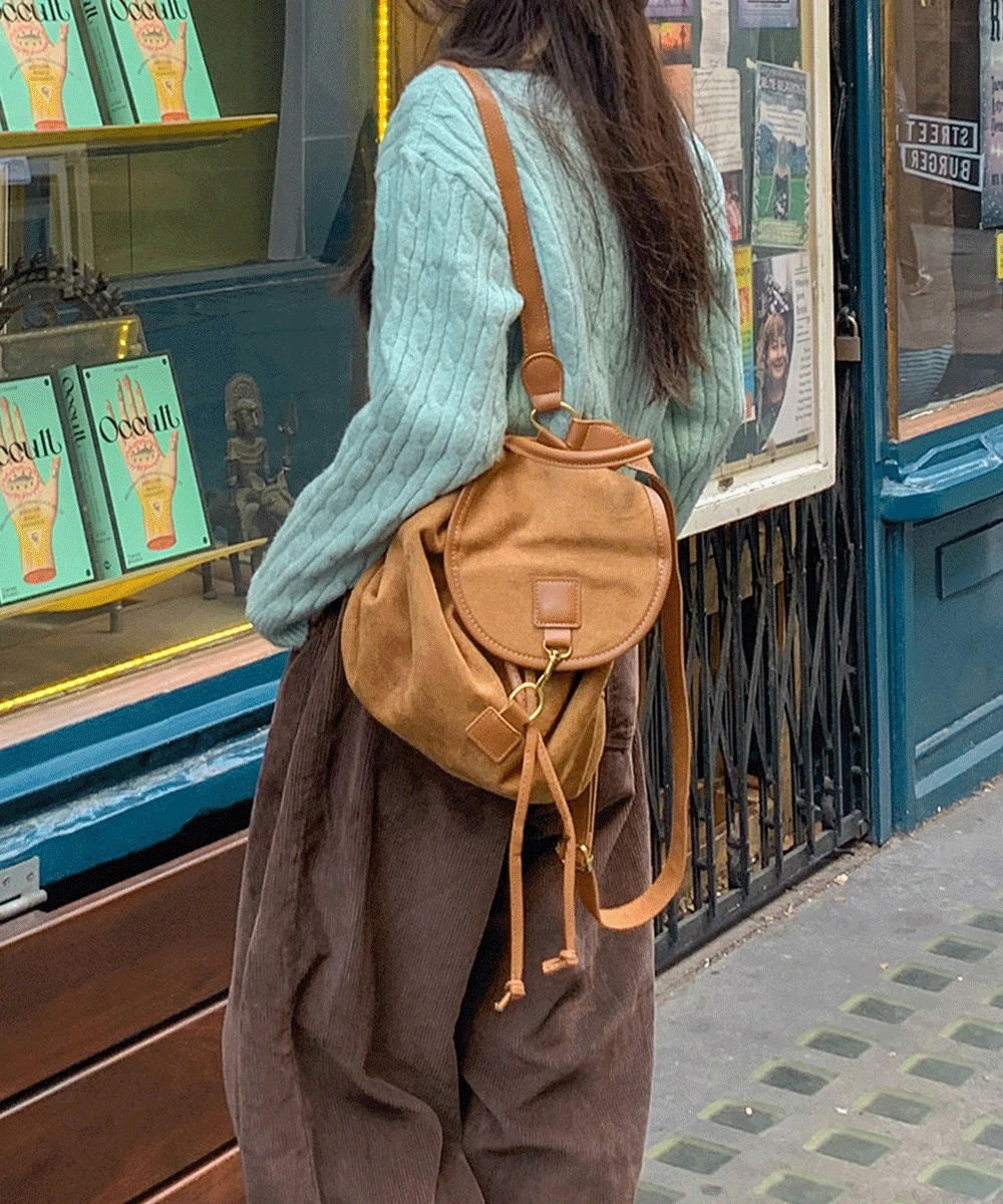 Suede Faux Leather Bag Strap Medium