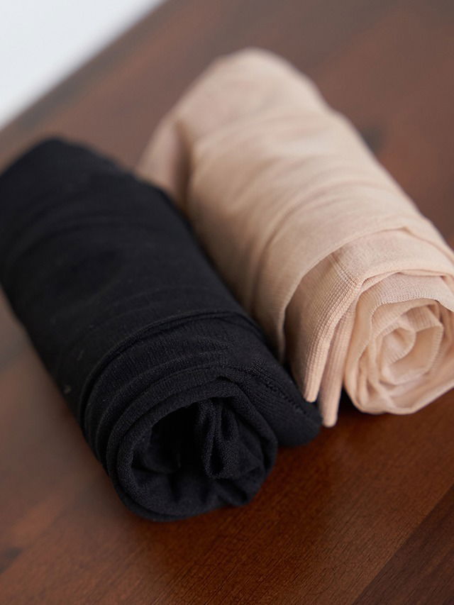 빅사이즈 고탄력 시스루 팬티 스타킹