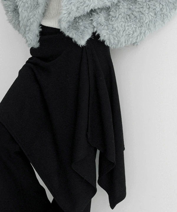 온디즈 레이어드 랩 스커트