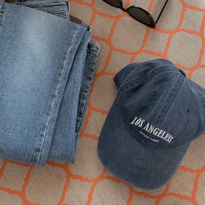 羅斯牛仔布眼孔棒球帽