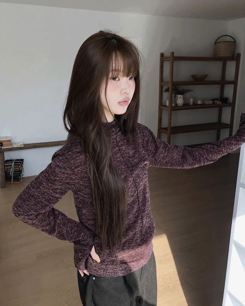 Coel Turtleneck Hand Warmer Hooded Sweatshirt 长袖上衣