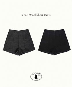 羊毛質感窄版短褲