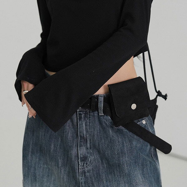 Nelia Suede Belt Bag