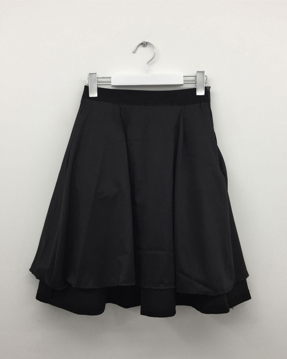 미니 스커트 차콜 색상 이미지-S1L37