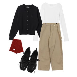 20대,간절기,레드 코디