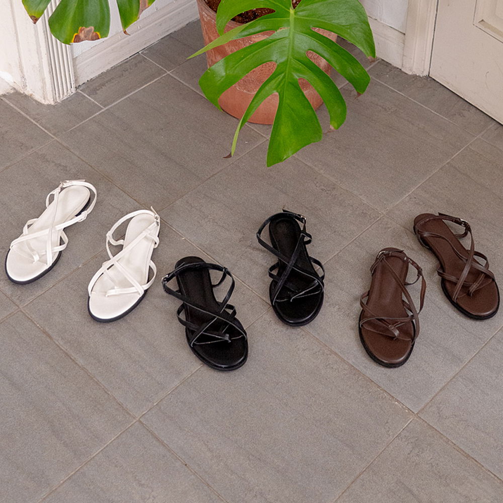 Belien 交叉帶涼鞋