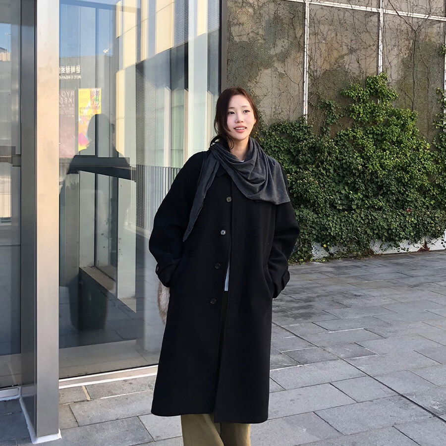 バーキンウールロングコート