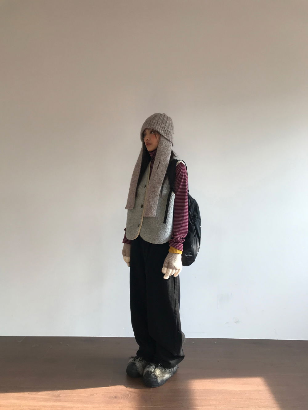 바지 모델 착용 이미지-S3L17