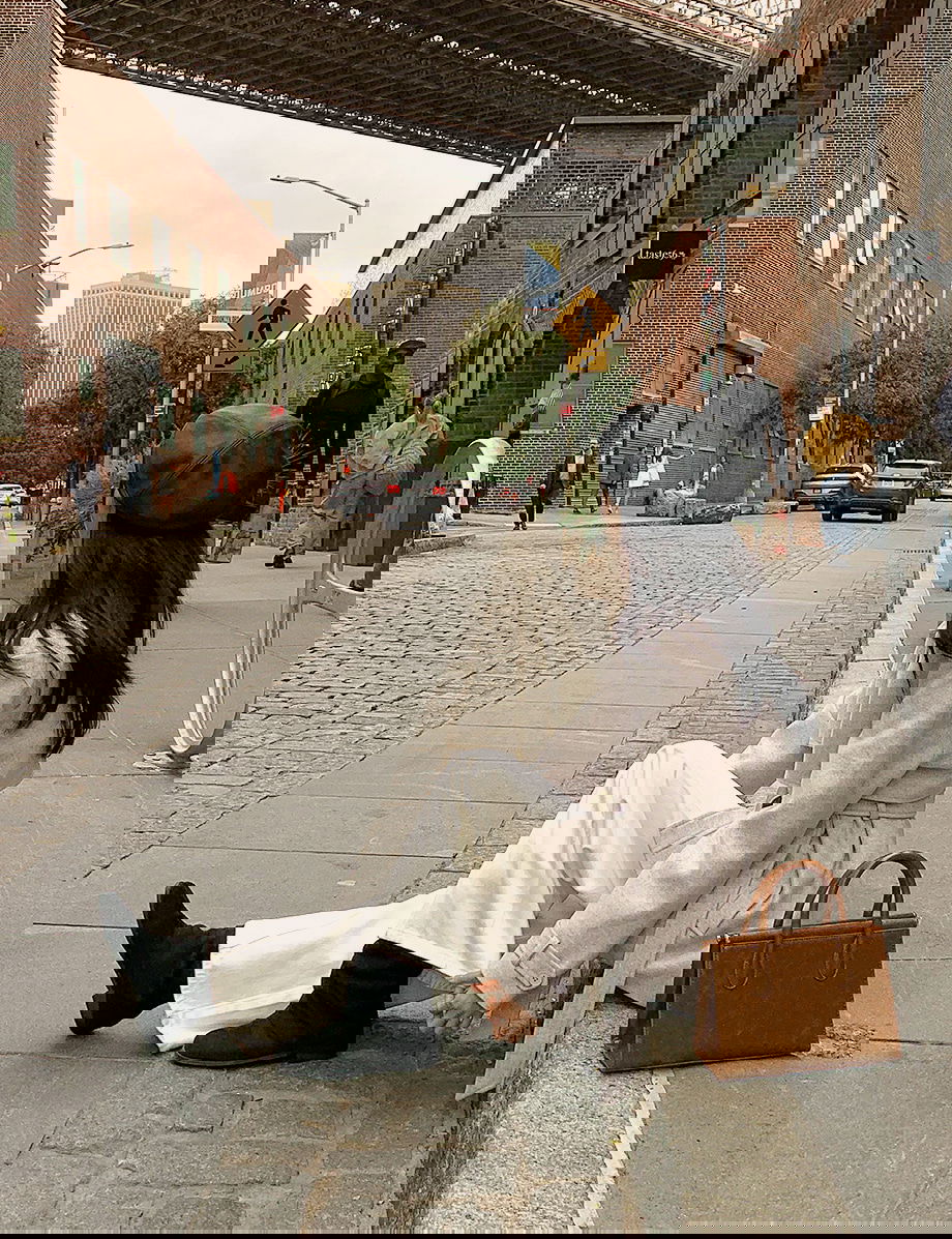 리리앤코 하로픈 플랩 카라넥 벨트 하프 코트