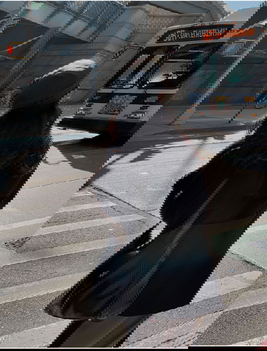 리리앤코 하로픈 플랩 카라넥 벨트 하프 코트