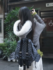 Moncookie dot backpack