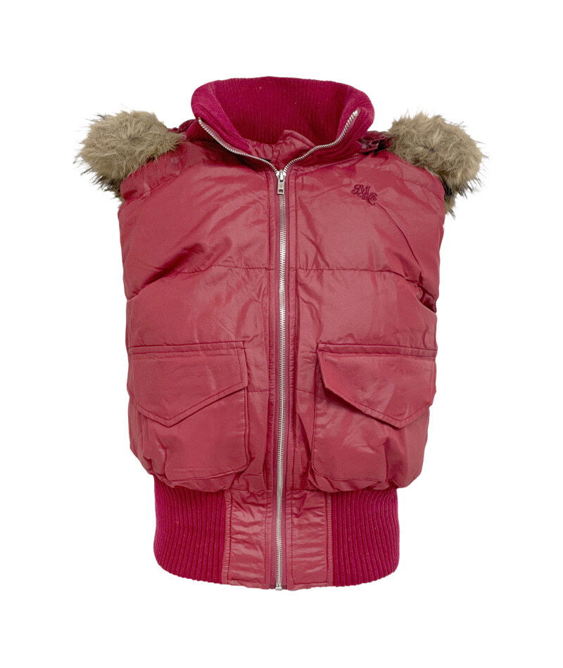 Elo Street Fur Hooded Vest 針織外套