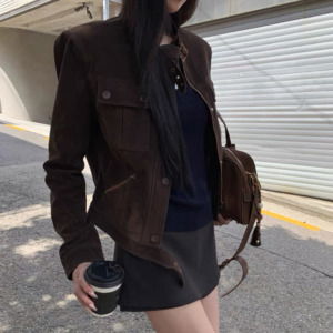 루디 스웨이드 자켓