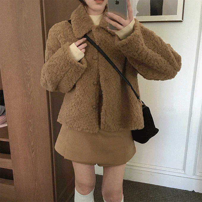 Nanto Wool 10% Skirt Pants -3 Colors