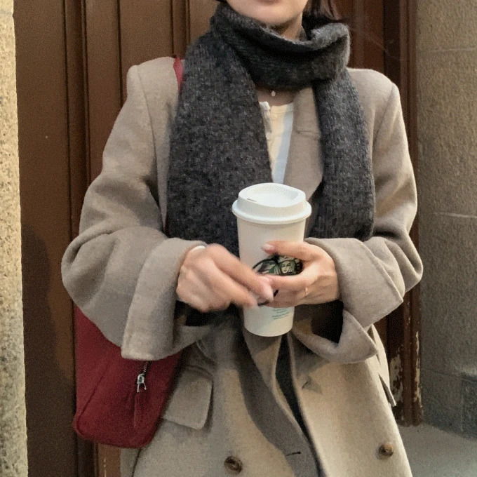 ダロン8%ウールマフラー