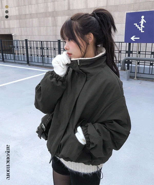 Jinan wool short padded Jacket (Delayed delivery)