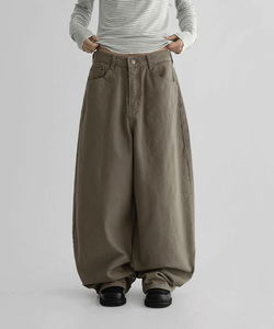 Norton Balloon Wide Cotton Pants