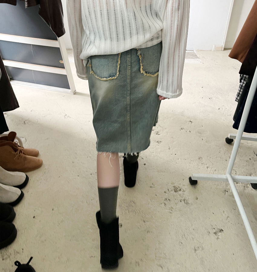 머플러 모델 착용 이미지-S1L20