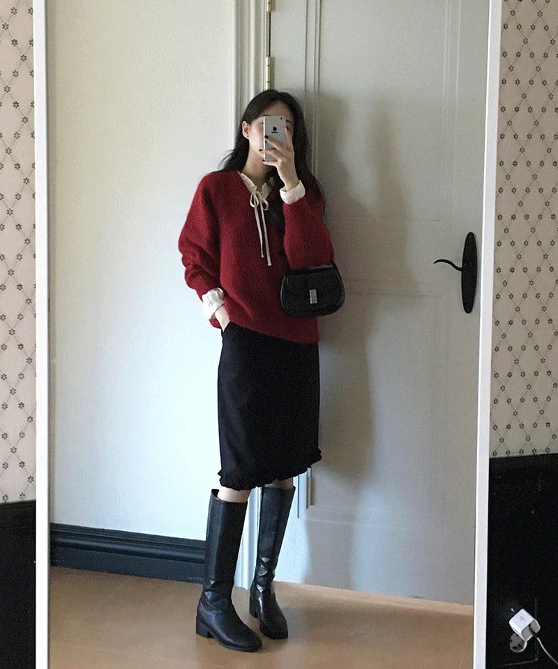 Haka frill skirt 裙子