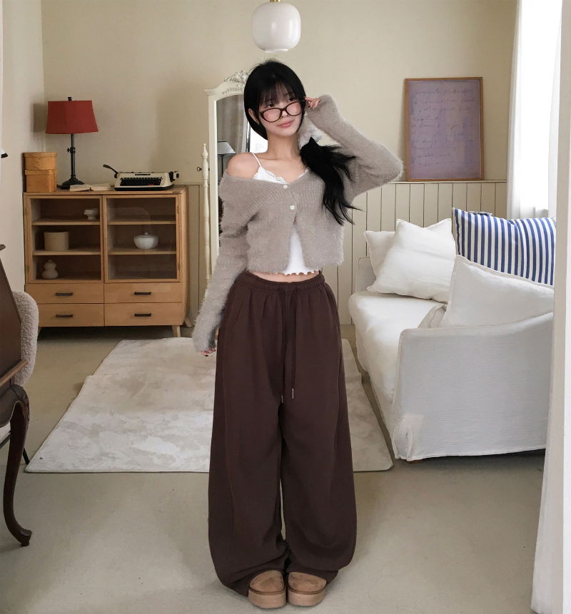 민소매 모델 착용 이미지-S1L62