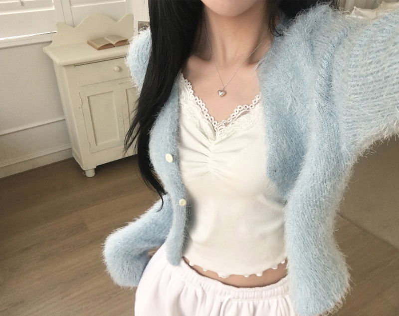 민소매 모델 착용 이미지-S1L15