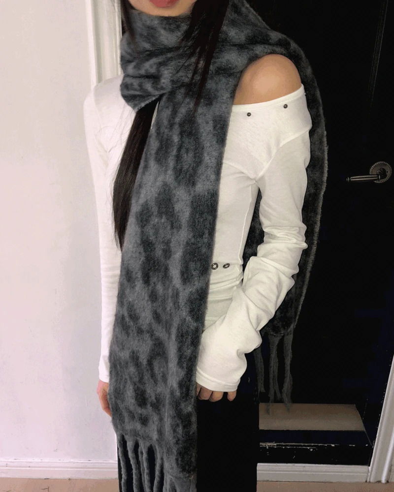 Lilu Leopard Muffler 配饰