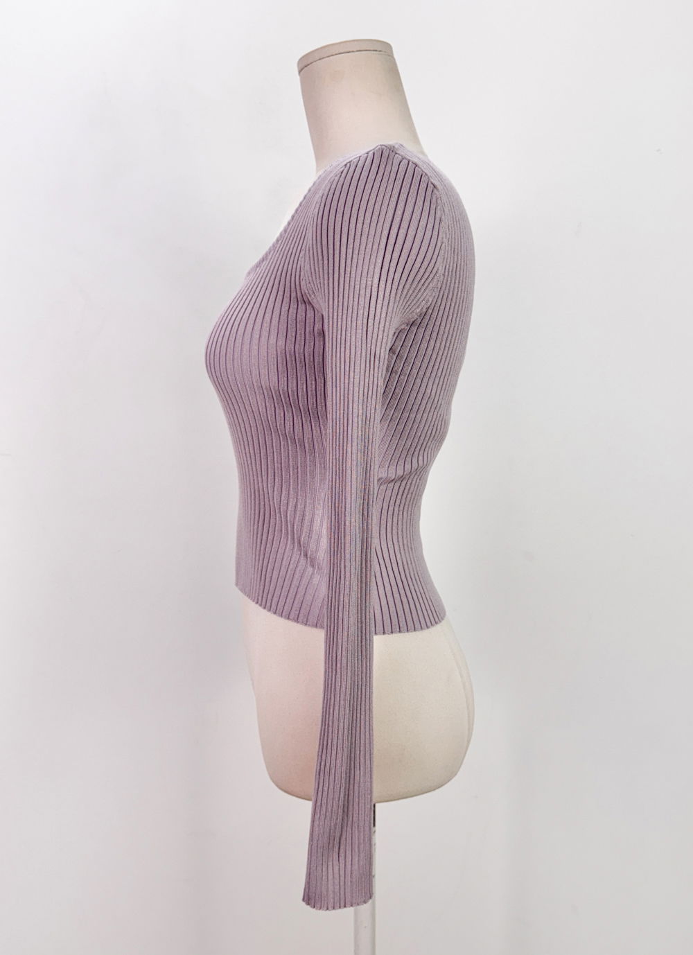 카디건 베이비핑크 색상 이미지-S1L121