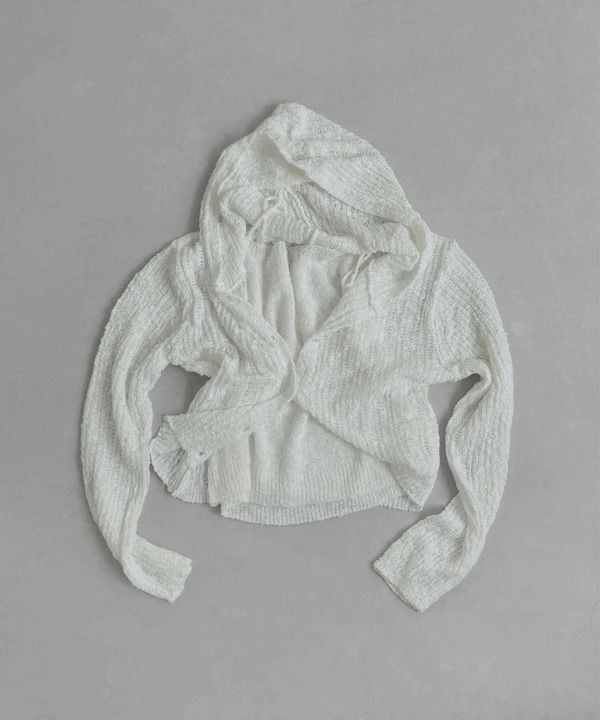 BRISSEL HOODED CARDIGAN