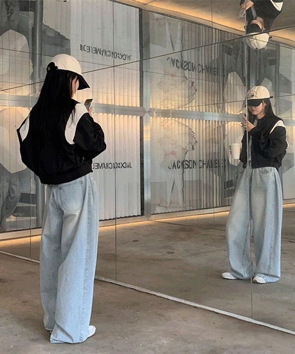 配色棒球風外套